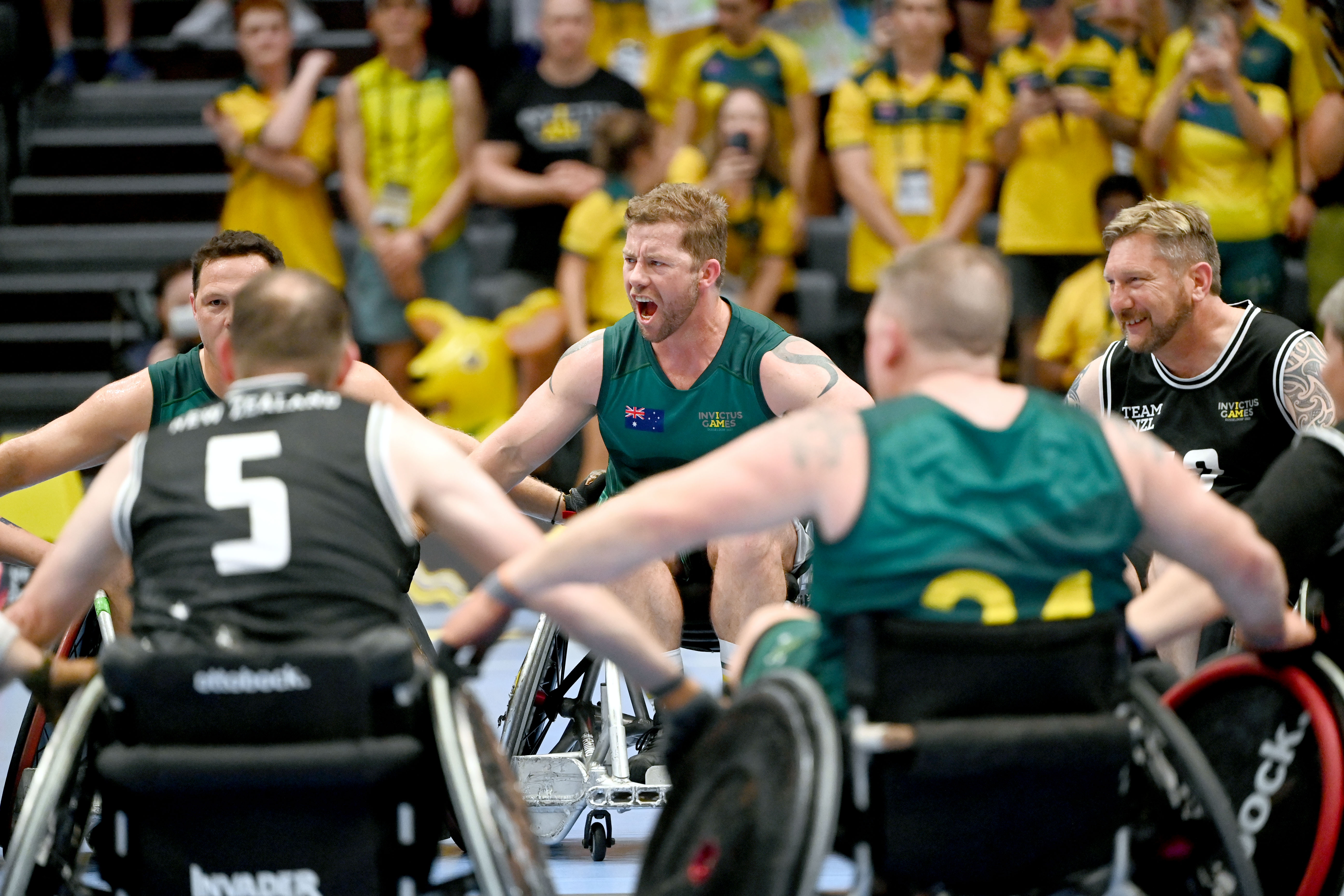 Team Invictus Australia's Wheeling Diggers face New Zealand at Invictus Games Dusseldorf 2023