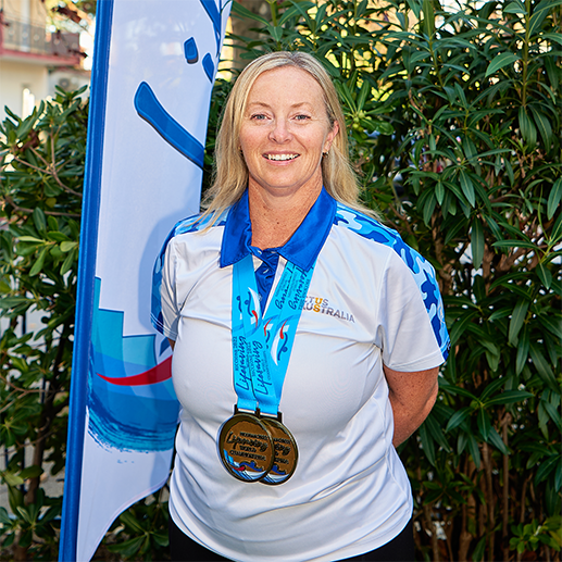 Dana richards world life saving championships medals