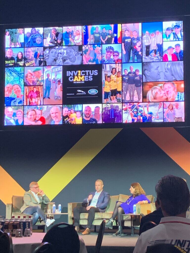 Invictus Australia Michael Hartung at Invictus Games Conversation