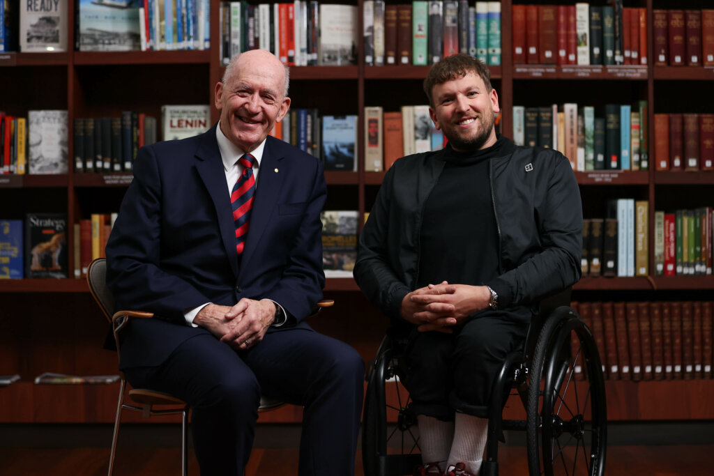 Dylan Alcott Sir Peter