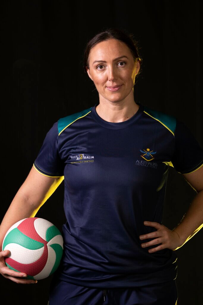 Invictus Games 2023 Team Australia competitor Francine Dudfield at the Sydney Academy of Sport and Recreation, Narrabeen NSW.