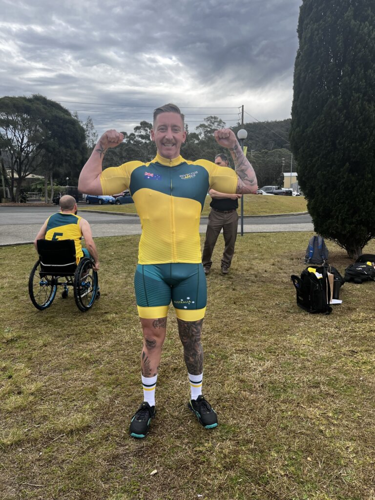 Brad Mazzaferri Invictus Games Team Australia