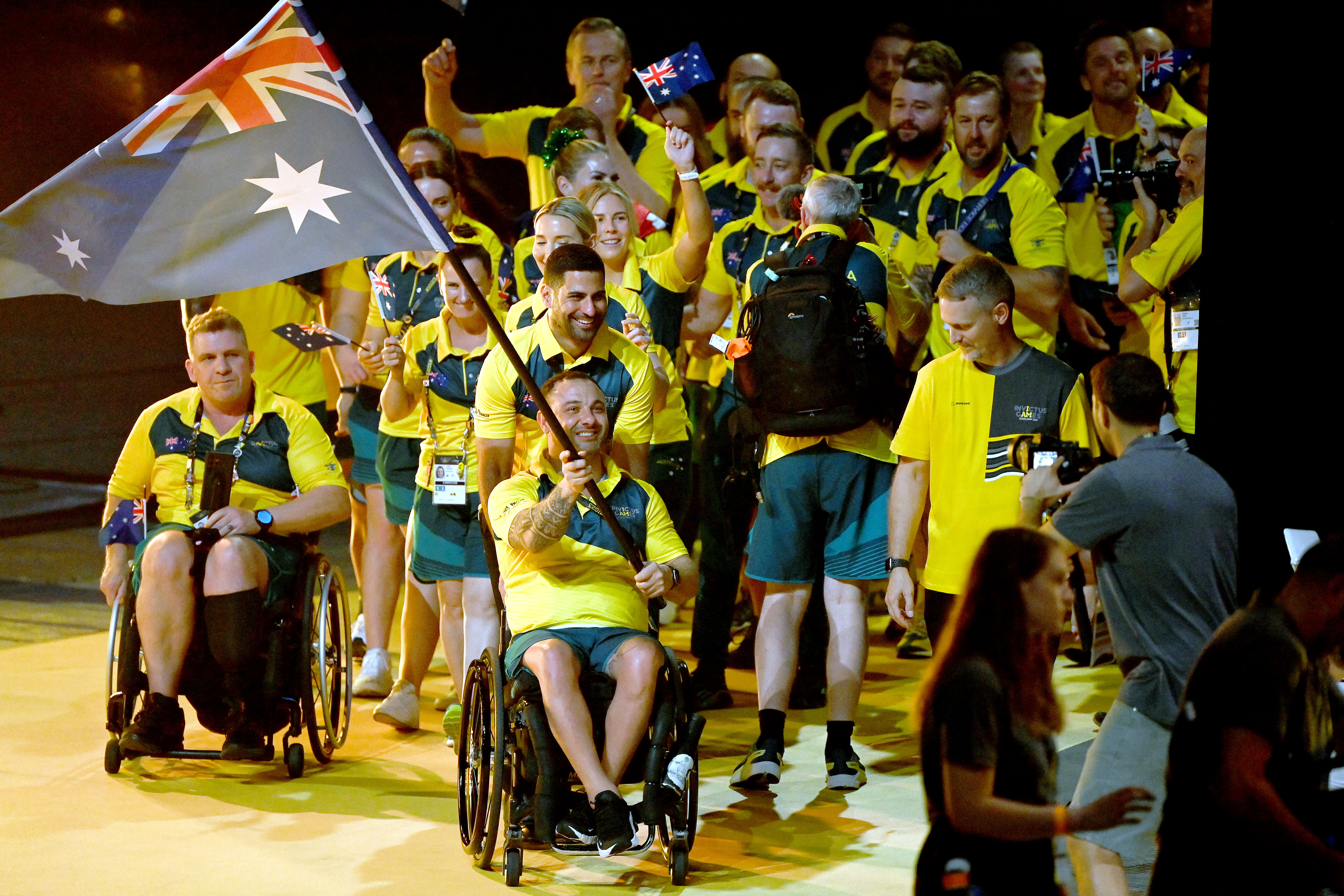 Team Australia IG23 Lenny Redrose Flag Bearer