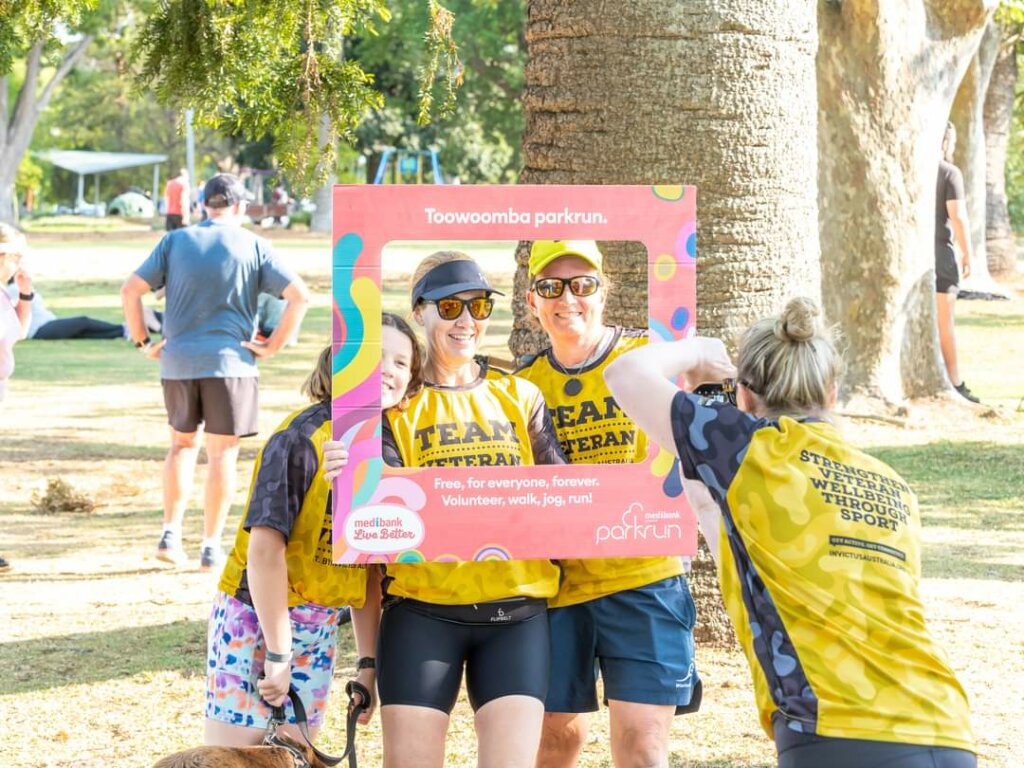 parkrun team veteran VHW 2023 Invictus Australia