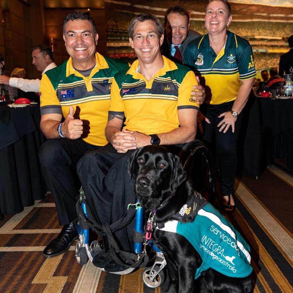 Invictus Games Team Australia alumni pose 