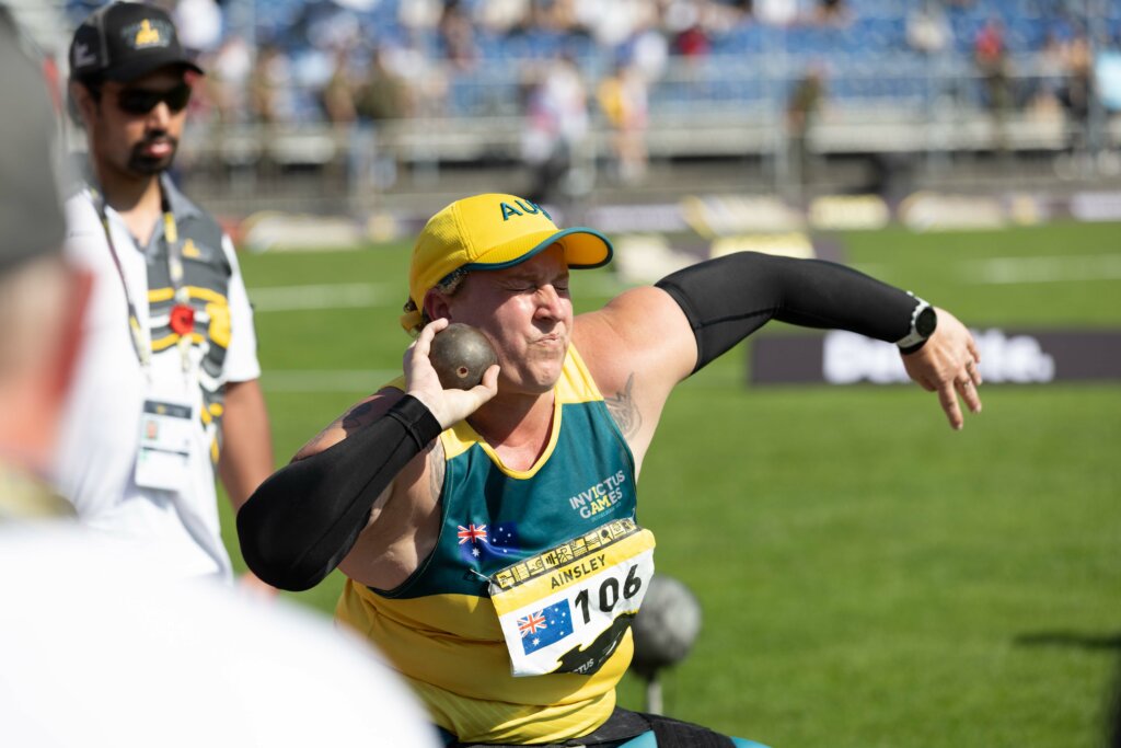 Ainsley Hooker Shotput