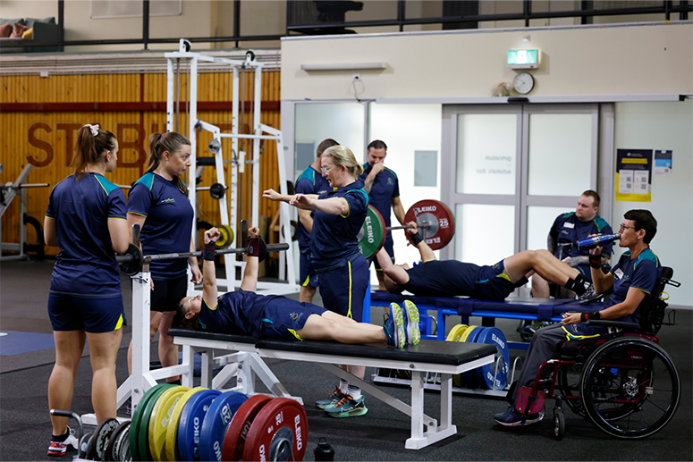 ASP Warrior Games Selection Camp power lifting