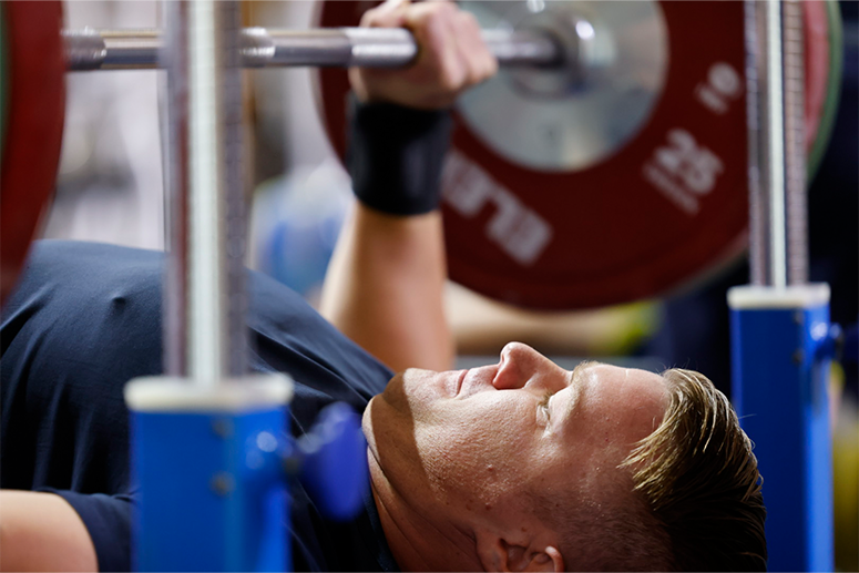 ASP Warrior Games Selection Camp power lifting