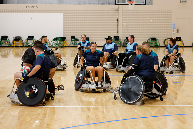 ASP Warrior Games Selection Camp Wheelchair Basketball