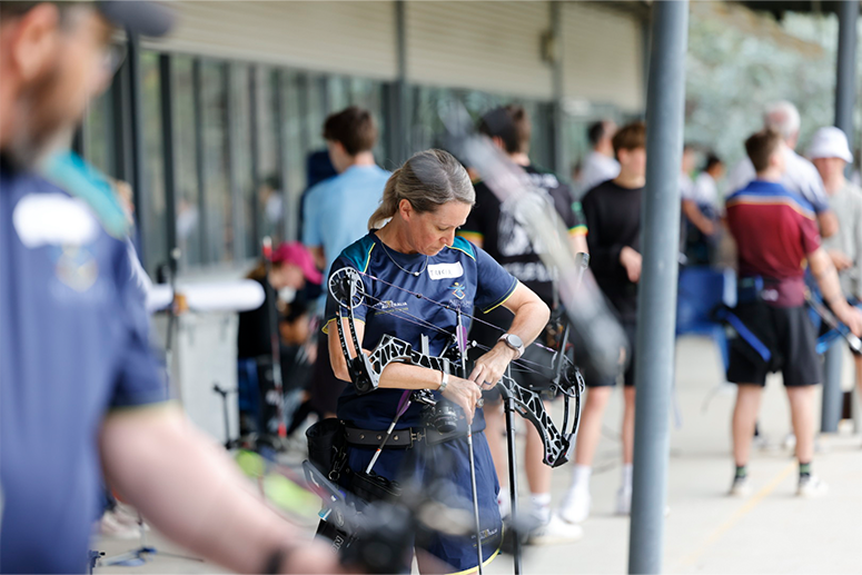 ASP Warrior Games Selection Camp archery