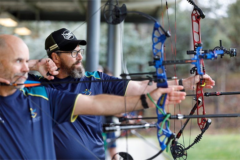 Warrior Games Training Camp Archery