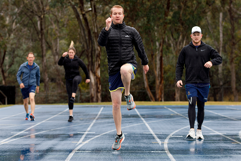 Warrior Games Training Camp Running